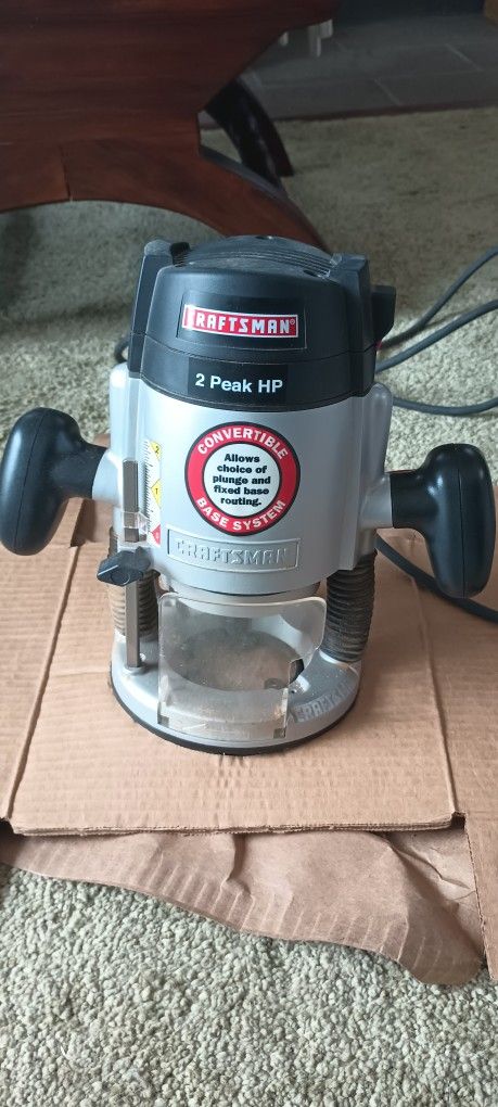 Craftsman Plunge Router