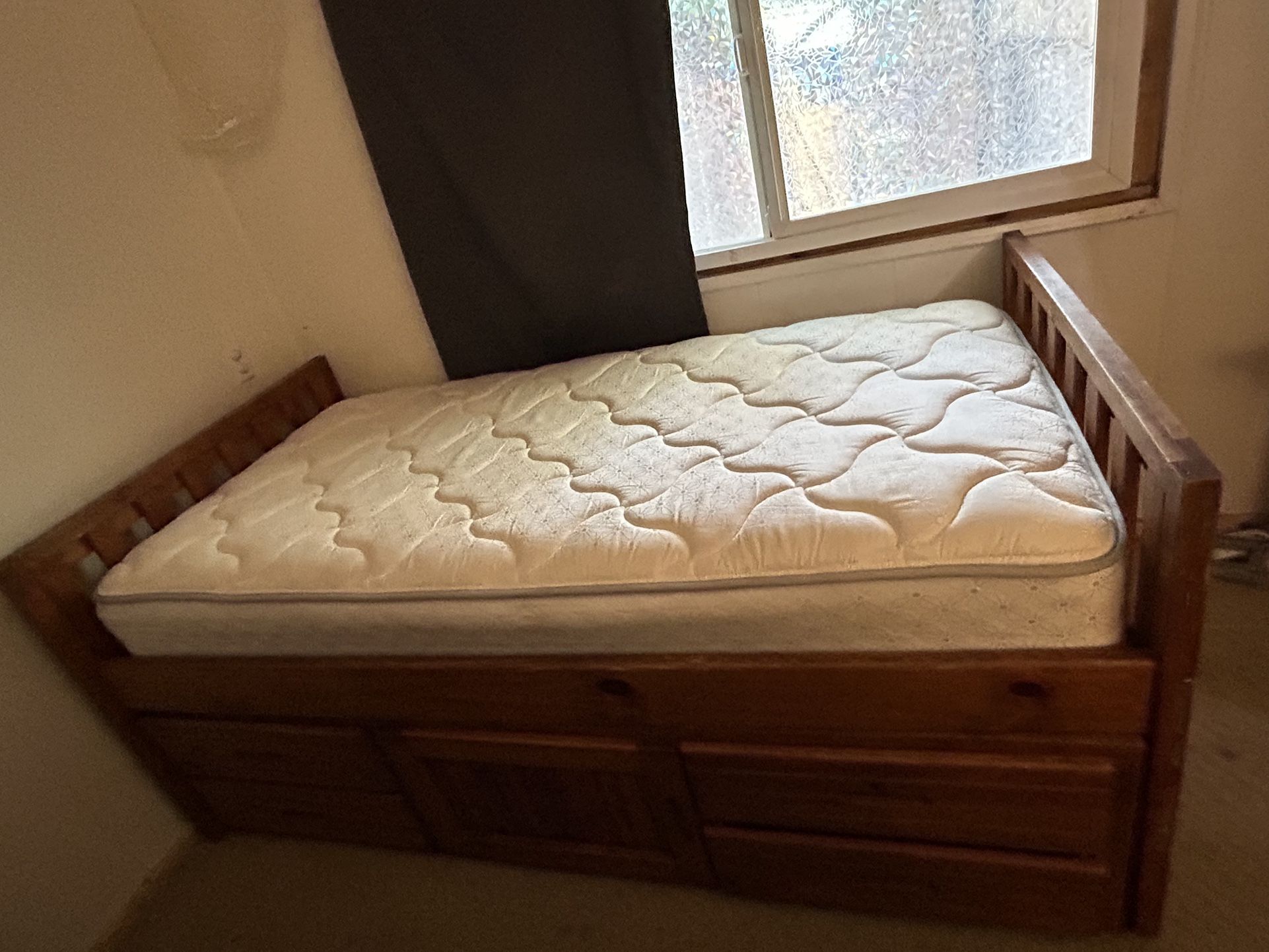 Twin Size Captain Bed