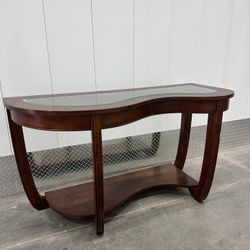 Wood Console Table 