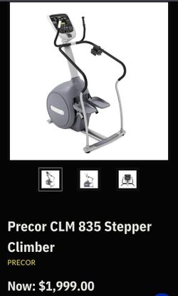 2 Precor CLM 835 Stair Steppers