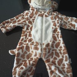 Baby Giraffe Warm One Piece. New With Tags