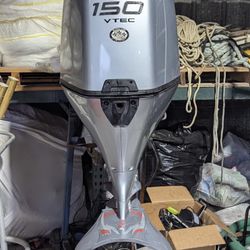 Honda 150hp Outboard Motor With Controllers 