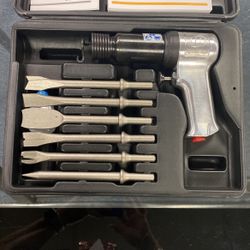 Ingersoll Rand  121-k6 Super Duty Air Hammer With 6 Piece Chisel Kit