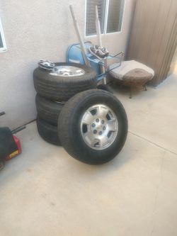 2013 Stock Chevy Silverado Rims With Lug Caps