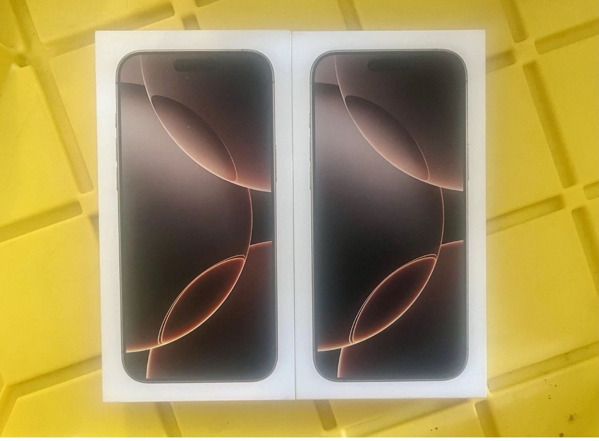 Bundle - New Factory Unlocked iPhone 16 Pro Max 256GB