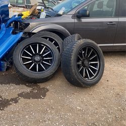 22” Wheels 6 Lugs For Silverado Or Sierra 