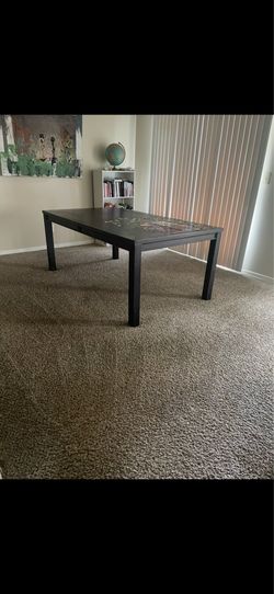 Brown dining table - Ashley furniture -