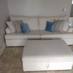 Beautiful Living Spaces Sofa And Storage Ottoman