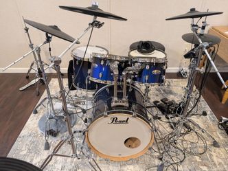 Pearl  Decade Maple 10 E-Kit conversion.