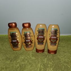 2 Shampoo/ 2 Conditioner 12.5oz Honey Treasures Repairing
