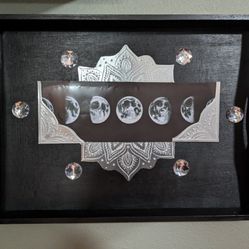 Moon Phase Tray Or Wall Decor
