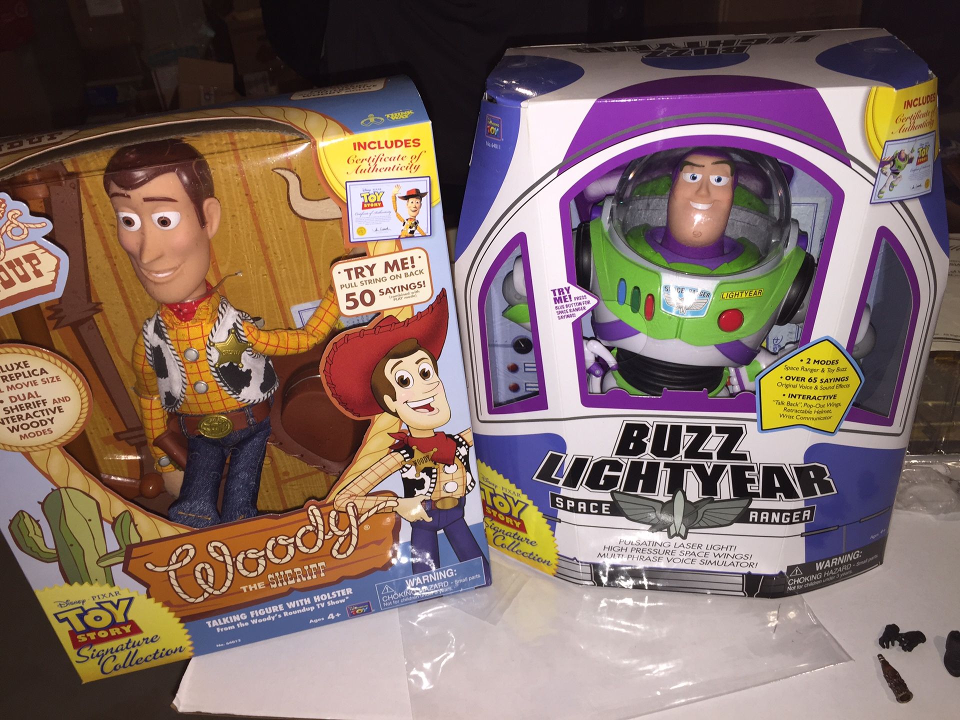 Disney Toy story buzz light year Woody Signature Collection