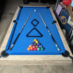 Pool Table + Accessories 