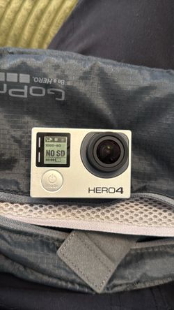 GoPro HERO4 Silver Bundle w/ Remote, Batteries, Case & Accessories