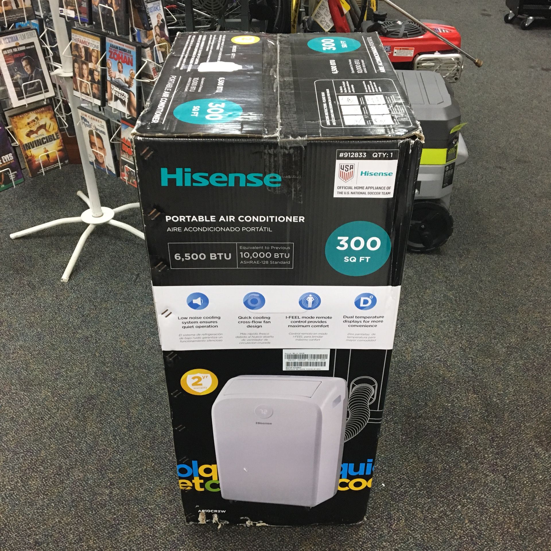 Hisense 912833 Portable Air Conditioner 6 500 Btu 300 Sq Ft New For Sale In Riverside Ca Offerup