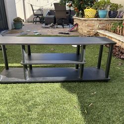 TV Stand With Shelf