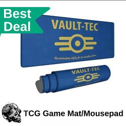NEW Vault-Tec Fallout Desk/Playing Mat (For Keyboard, Mouse, Card Games)
