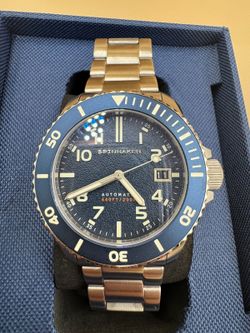 Spinnaker Hunley SP-5102 Diver Men's Watch with Original Bra