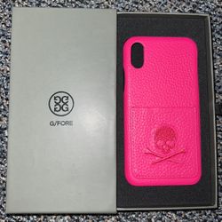 G/Fore iPhone X Case Pink  