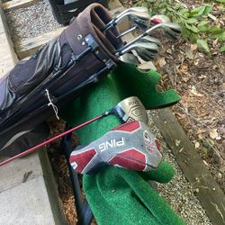 Left Handed Golf Set,Ping,Nike,etc…