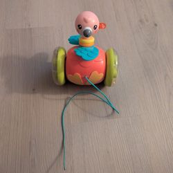 Fisher-Price Paradise Pals Pull-Along Flamingo Pre-owned 