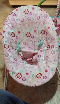 Baby girl bouncer