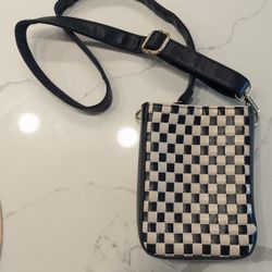 Plaid Checkered Purse Crossbody Bag