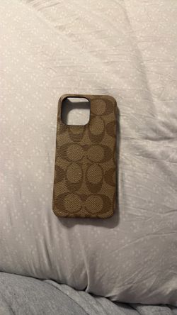 Coach phone 15 pro max case and two more