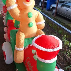 14 1/2' Air Blown Inflatable Christmas Candy Train Yard Decoration

Make Offer, I Might Say Yes