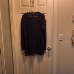 V Neck Cardigan Sweater 