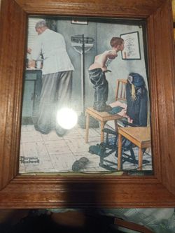 Norman Rockwell Painting