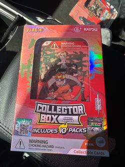 Naruto Kayou Earth Scroll Collectors box