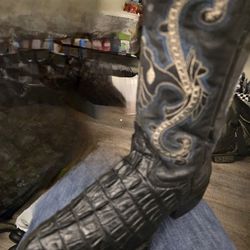 Boots Gator Skin