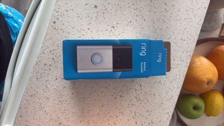 New Ring Doorbell Camera