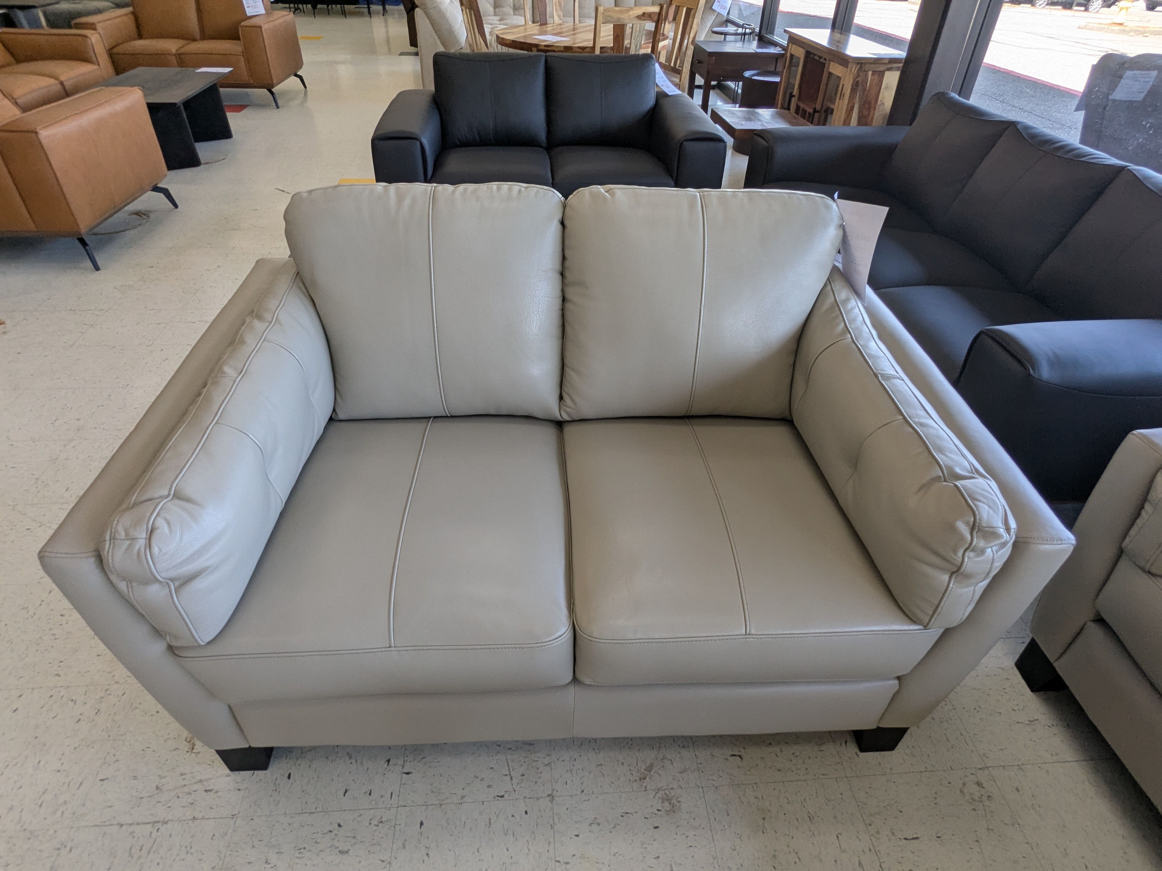 Bergamo Cream Loveseat