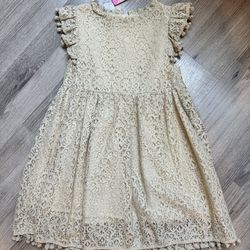 Girls Lace Tassel Boho Dress! (Size 8)