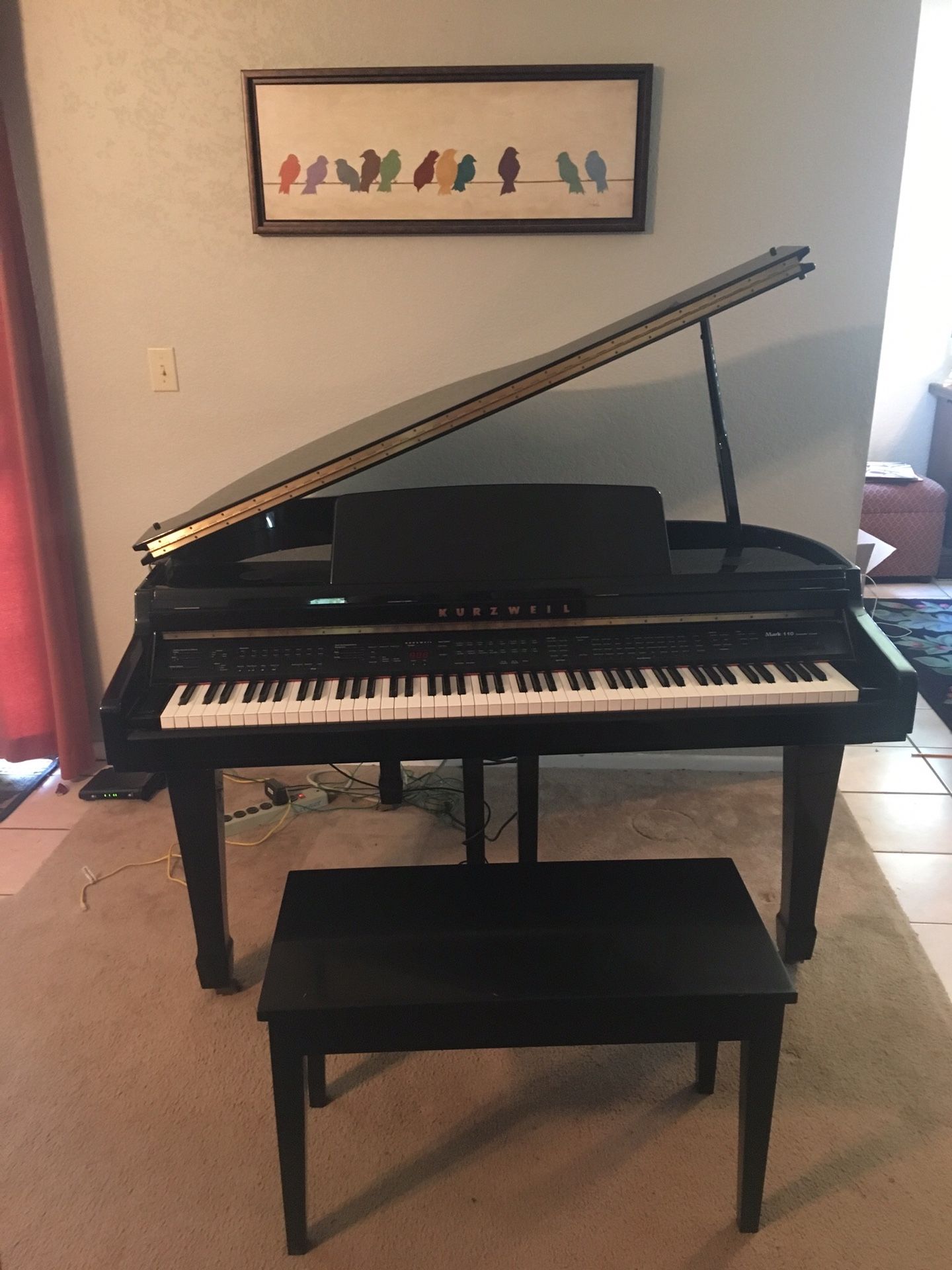 Kurzweil Mark 110 Electric Mini Grand Piano
