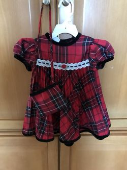 Holiday dress with purse size 24 months
