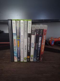 Lot Of Games $5 each or more