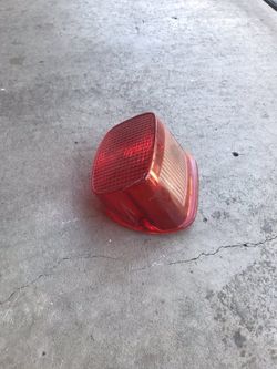Harley tail light cover
