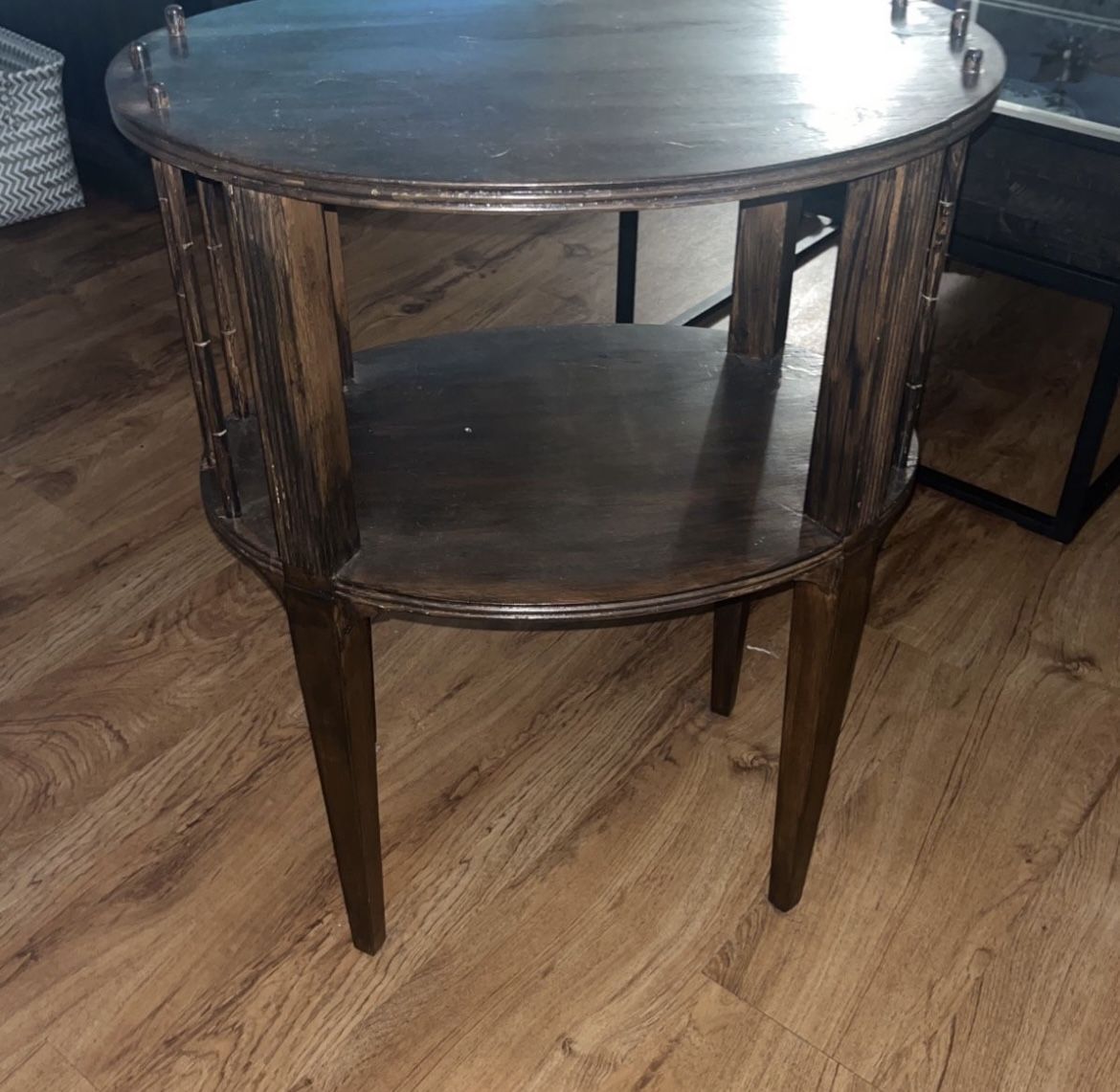 wood End Table