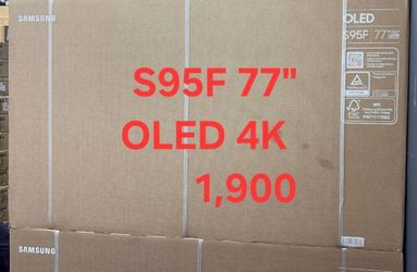 Samsung - 77” Class S95F OLED 4K Glare-Free TV with SamsungVisionAI (2025)
