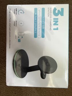 3 in 1 Wireless Charging Station