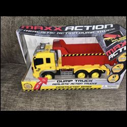 Maxx Action Light Up And Sounds Dump Truck