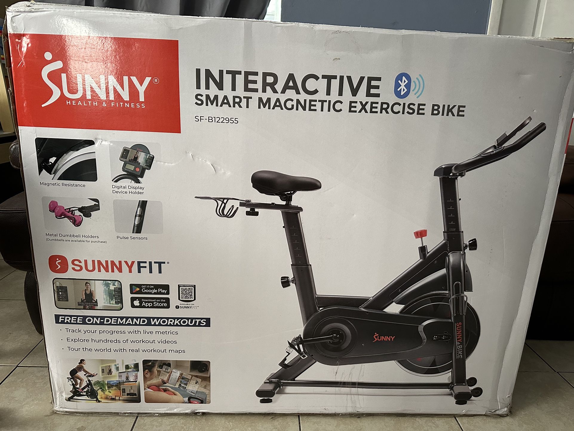 Sunny Health Indoor Exercise Bike