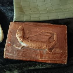 Vintage Handbags ~One Has A Baby Alligator On It
