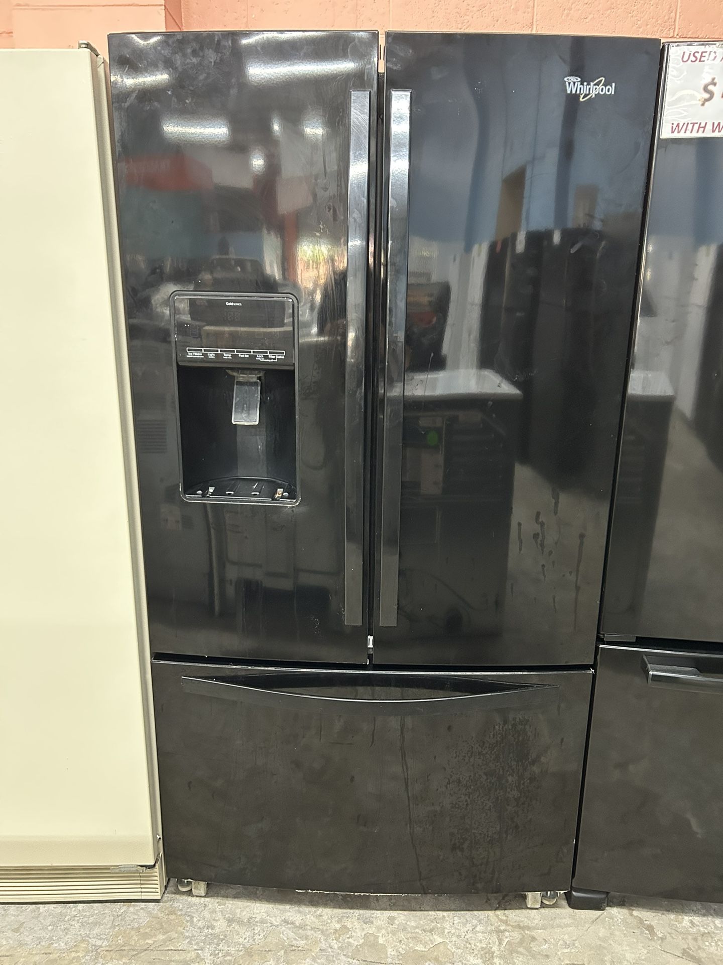 Whirlpool Black French Door Refrigerator