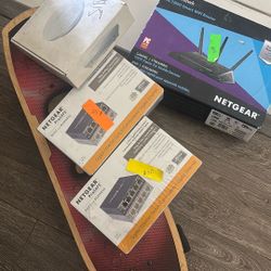 Nighthawk High Speed Wireless Router/Net Gear Ethernet Switches/Fortinet Wireless Secure Access Point