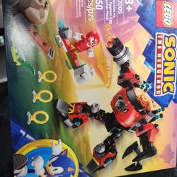 Lego Sonic The Hedgehog Knuckles Vs Dr Eggman Building Set
