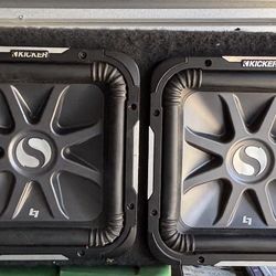 KICKER Subwoofer Speaker Box.